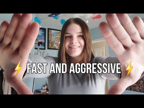 FAST AND AGGRESSIVE INVISIBLE TRIGGERS ASMR