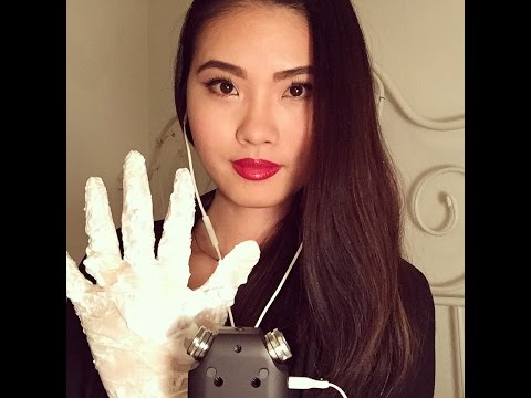 ASMR - Tingly Latex Gloves Sounds + Shaving Foam