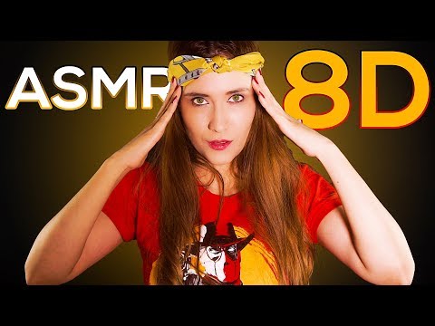 ASMR 8D. Masaje cerebral para dormir | ASMR Español | Asmr with Sasha