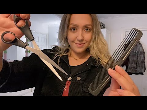 ASMR Realistic Haircut Experience - Giving You A Haircut Roleplay