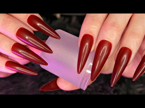 ASMR with Textured Plastic | Scratching & Scratchy Tapping | Long Nails | Deep in your Ears