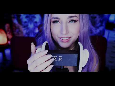 Ear Blowing, Breathing, Mouth Sounds and Kisses ASMR