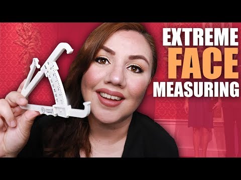 ASMR Meticulous Face Measuring for Your Madame Tussauds Wax Figure Roleplay