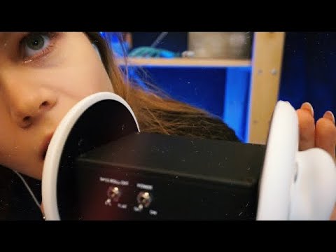 Asmr | 3Dio Ear Play | Hand Movements and Russian Whispering