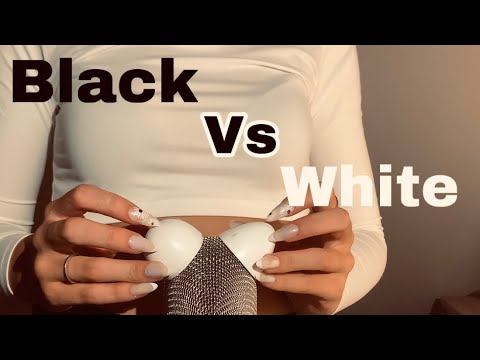 Black and white ASMR 🖤🤍