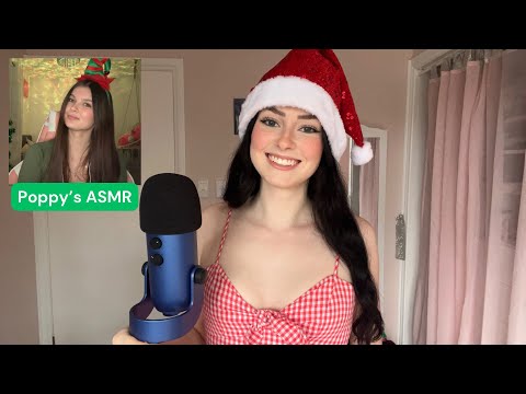 ASMR christmas triggers w/ Poppy’s ASMR 🧑🏻‍🎄