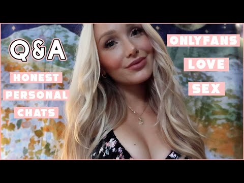 ASMR Whispered Q/A 👼🏼💗 love, sex + onlyfans // GwenGwiz