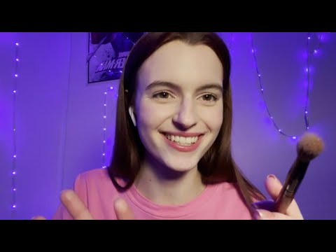 ASMR | Roleplay - Your Girlfriend persuaded you to do Make up 😇 - Mouth Sounds, Personal Attention