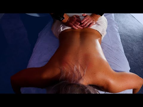 Best Lower Back massage to Release Pain & Tension Leaving you SLEEPY [ASMR][No Talking]