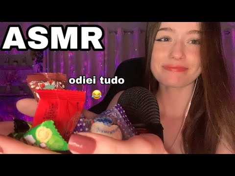 PROVANDO COMIDAS ASIÁTICAS (ASMR)