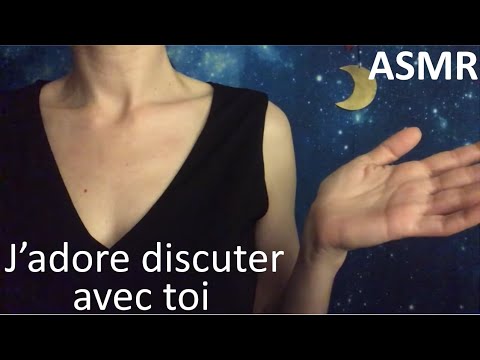 ASMR * Discussion relaxante chuchotée * whispering