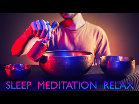 Relaxing session with 3 Singing Bowls 😴ASMR / SLEEP / MEDITATION