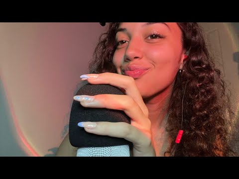 ASMR~ fast foam mic triggers (pumping, swirling, scratching, and tapping)