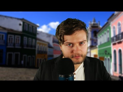 Facts about Brazil! (ASMR) [Whispering to you] - Gringo reacts to Brazil part 5 (audio glitches)