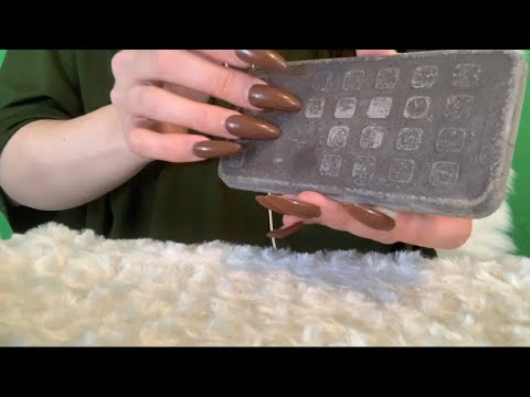 iPhone Unboxing Made of Chocolate ASMR Tapping and Scratching