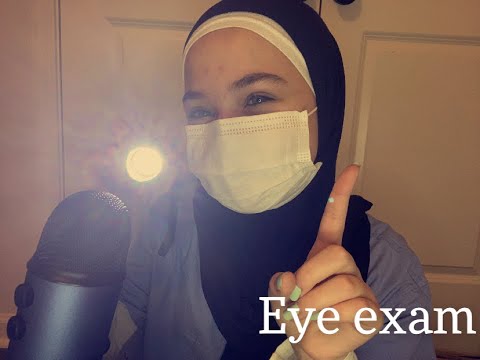 ASMR|| Eye Exam!