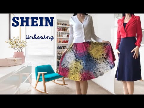 ASMR * Unboxing SHEIN robes et looks d'automne/hiver
