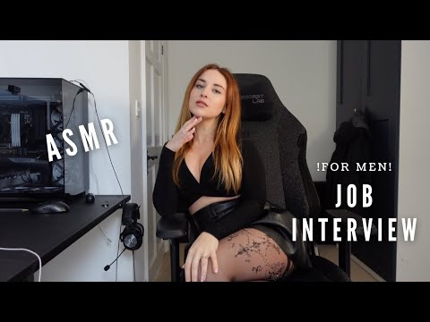 ASMR - Seductive Boss Interviews You - Role Play - Flirty (Are You Up For The Job?)