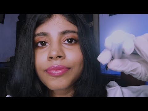 ASMR Indian Girl Does Your Cranial Nerve Exam | Personal Attention, Roleplay, Whispers | Indian ASMR