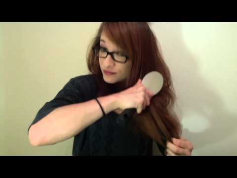 ASMR Hair Brushing Whispering and Head Scratching Sounds