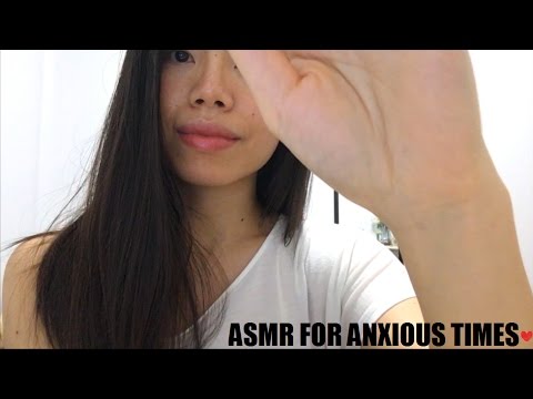 ASMR FOR ANXIOUS TIMES- UNCERTAINTY (FEATHER BRUSHING, HAND MOVEMENTS, WHISPER) GRATITUDE, SELF LOVE