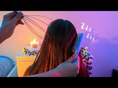 ASMR FRANÇAIS | Massage Cranien & Brossage de Cheveux 💆🏼‍♀️