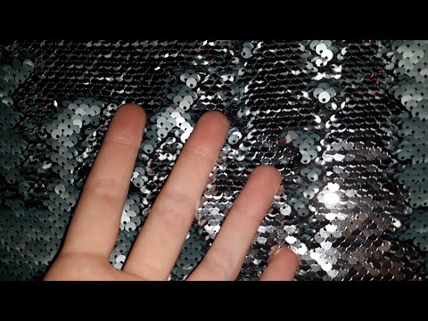 Asmr- sequin pillow tracing/scratching | hand movements🙈✨