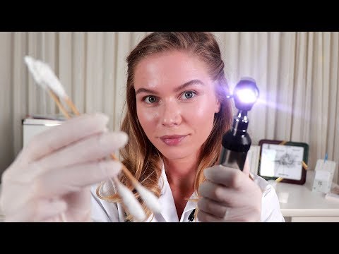[ASMR] Montly Ear Exam with Doctor Lizi.  Medical RP, Personal Attention