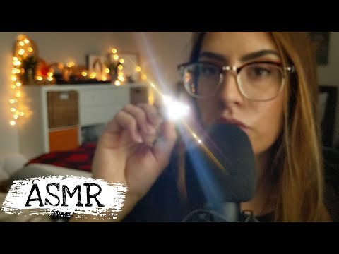 ASMR Light Triggers in the Dark 🔦  (+Close Whispers & Repetition)