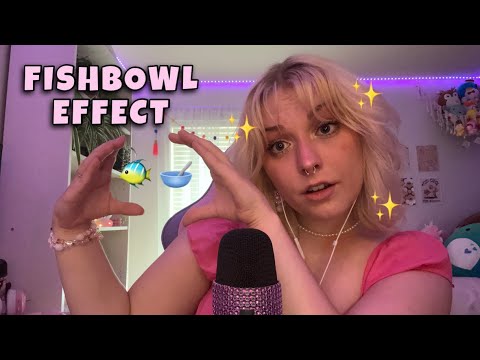 ASMR The Ultimate Fish Bowl Effect Video 🐠🥣✨ Glass, Mouth Sounds, Tapping, Bees Wax, Visuals 💗