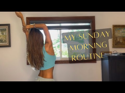 my sunday morning routine☀️