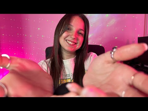 ASMR - GENTLE & SOFT Hand Sounds & Hand Movements with Whispers
