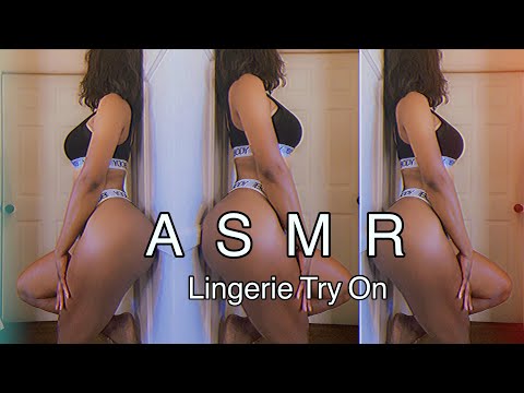 ASMR | Lingerie Try on & Scratching Sounds | Crishhh Donna