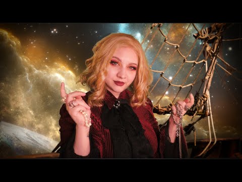 Sassy Sky Pirate Roleplay ☠️ - secret treasures, charms and talismans [ASMR]