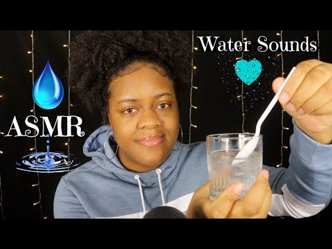 ASMR | 7 Different Water Sounds💧| Bubbles, Spraying, Dripping💧.. (Relaxing Tingles!)