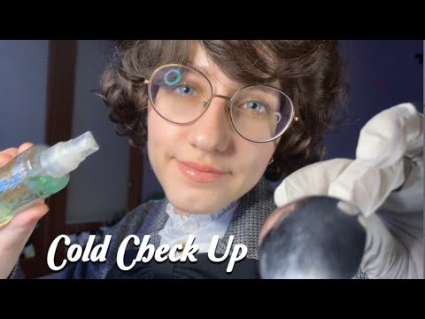 ASMR Doctor Cold Check Up ❄️ Latex Glove Sounds, Clinic, Personal Attention