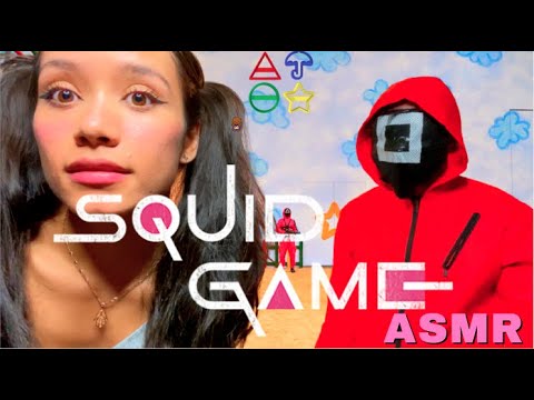 ASMR Squid Game Cookie Challenge (REAL SQUID GAME SOLDIER)