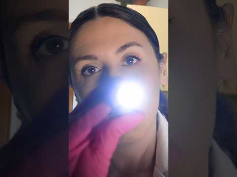 May I shine this in your eyes? (ASMR)