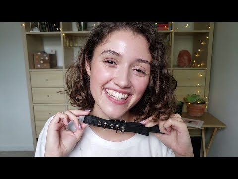 ASMR Try-On Haul (anastasia bones) 🖤 | ethically made, cruelty-free | fabric sounds, whispers