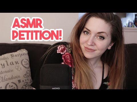 ASMR Petition! Tell YouTube to Save the Tingles!