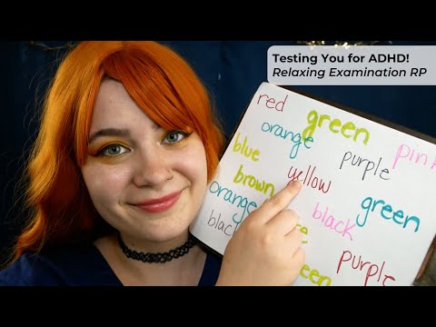 🩺 Testing You for ADHD! Relaxing Examination 🌟 | ASMR Soft Spoken Medical RP