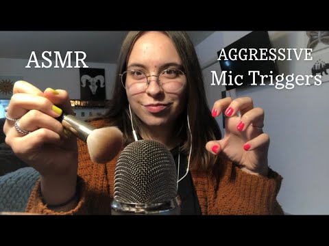 Aggressive Mic Trigger (Fast Tapping, Scratching, Brushing)