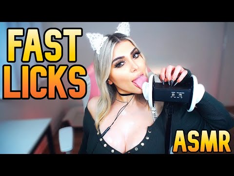 7 MINUTES OF FAST EAR LICKING ASMR 🤍