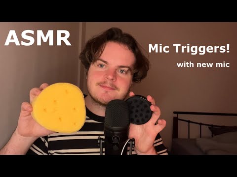 Fast & Aggressive ASMR Mic Triggers! Hand Sounds, Mouth Sounds, Tapping & Scratching (FIFINE K690)