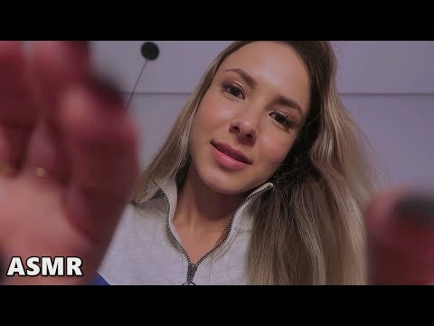 ASMR - FAZENDO CAFUNÉ COM VOCÊ NO MEU COLO (+ música relaxante)