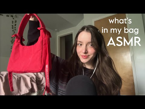 ASMR what’s in my spring/summer bag 👜