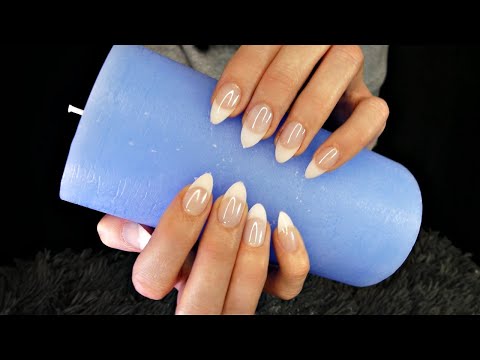 ASMR Fast Candle Scratching | Textured Candles | No Talking
