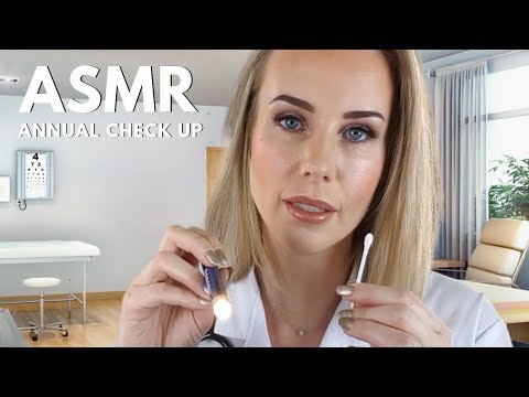 ASMR Examination 🔎 Relaxing Yearly Exam | Doctor Roleplay