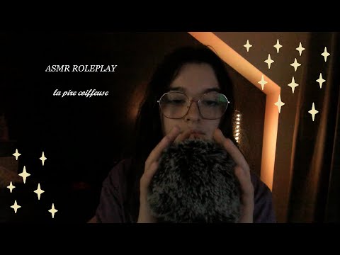 ASMR roleplay | la pire coiffeuse😱💇🏻‍♀️