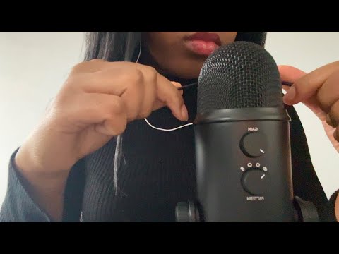 ASMR - Trying out my blue yeti microphone (very tingly)